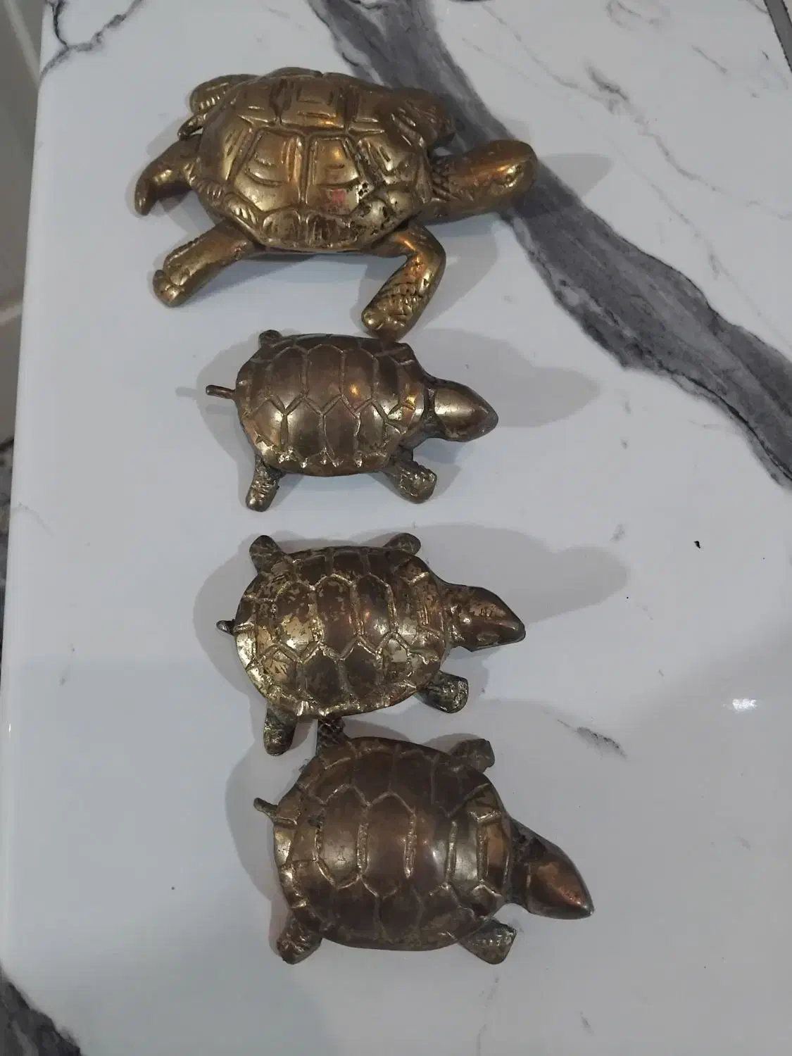 لاکپشت های برنز|کلکسیون اشیاء عتیقه|نسیم‌شهر, |دیوار