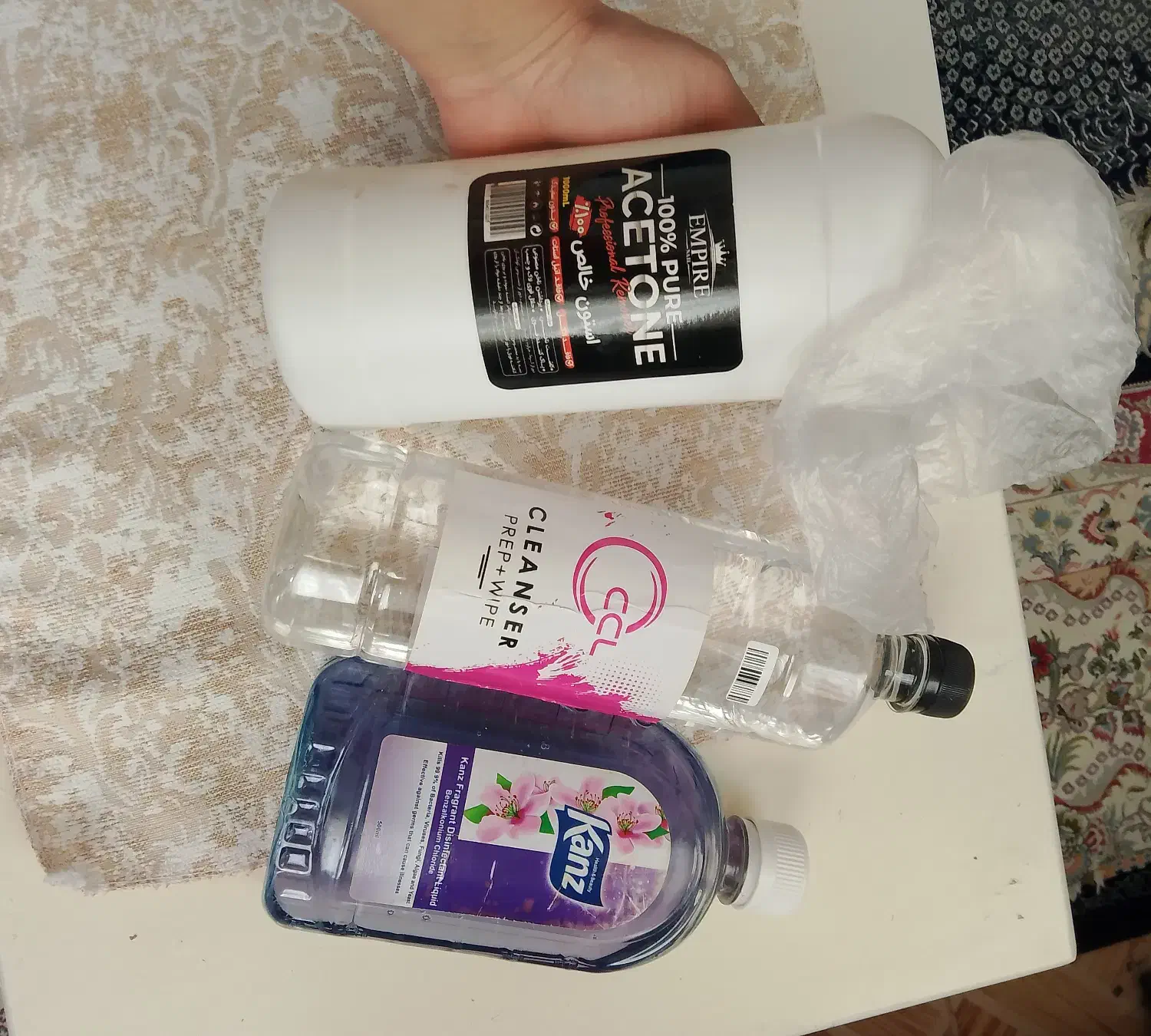 وسایل کامل ناخن کاری درجه یک واصل درحدخیلی نو|آرایشگاه و سالنهای زیبایی|شاهرود, |دیوار