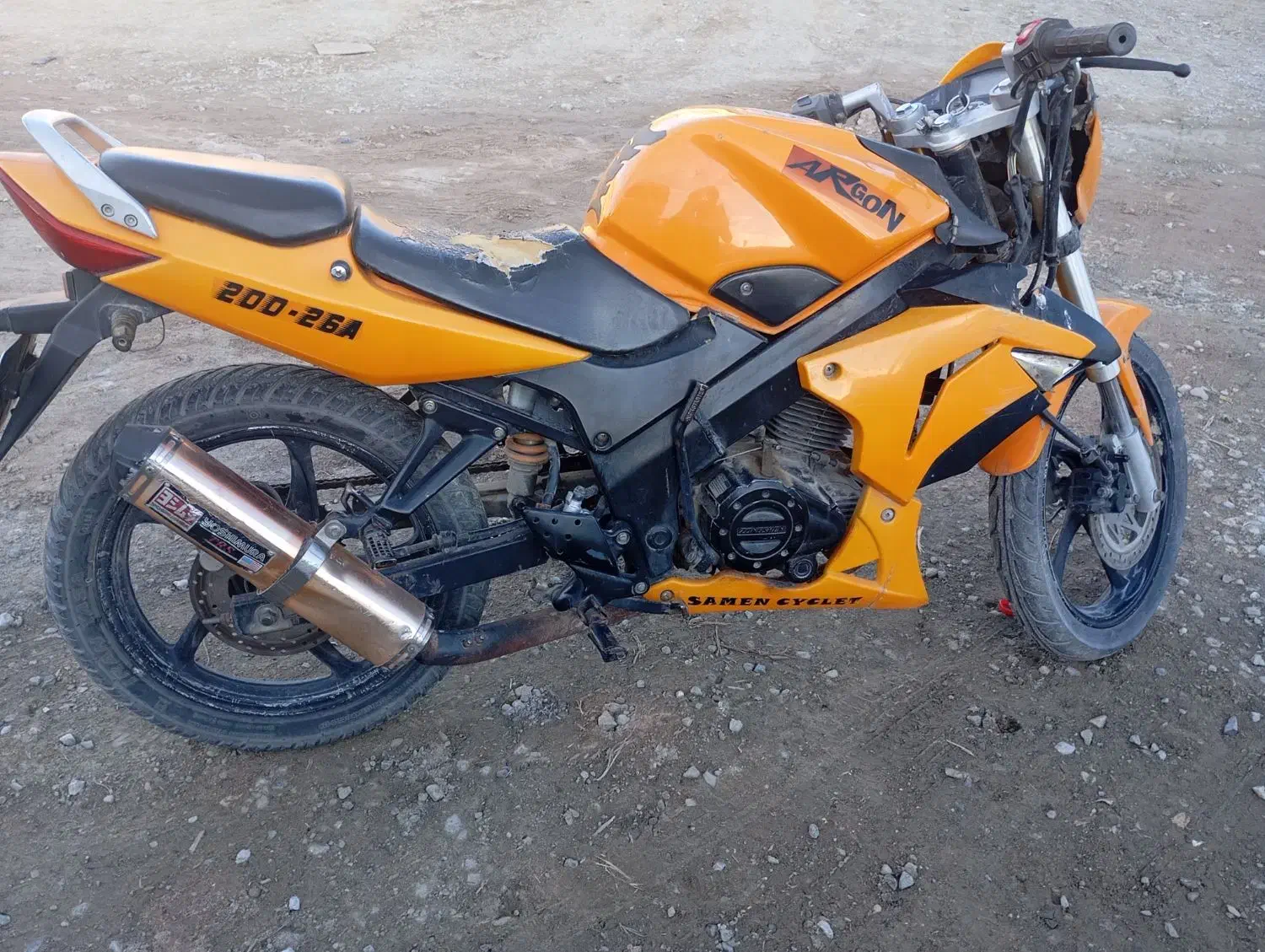 موتور آرگون ۲۰۰|موتورسیکلت|دهگلان, |دیوار