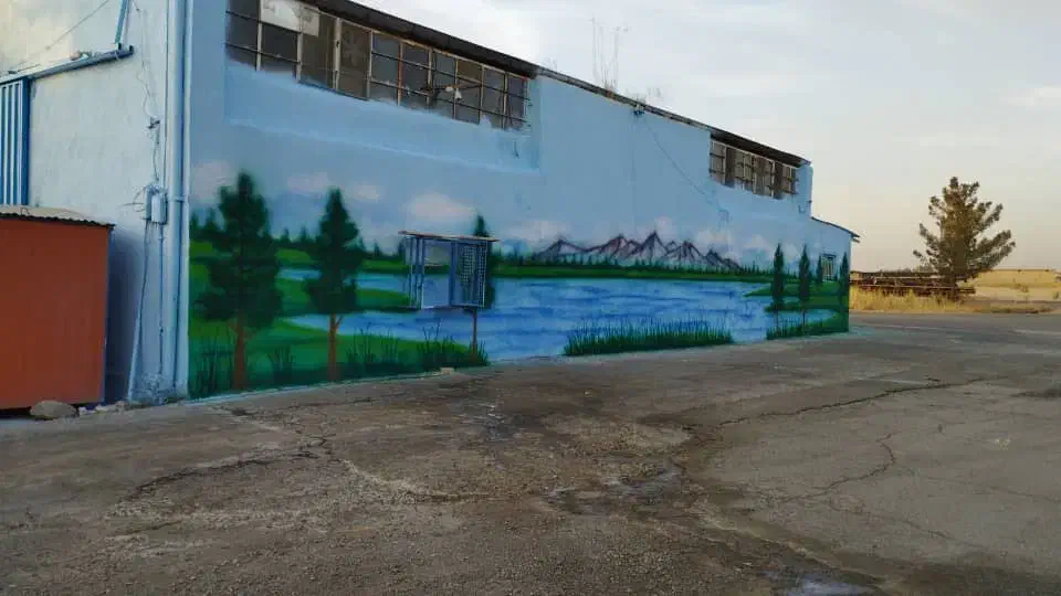 سوله نویسی،رنگ سوله-رنگ امیزی پارکینگ رنگ نما|خدمات پیشه و مهارت|ری, علایین|دیوار