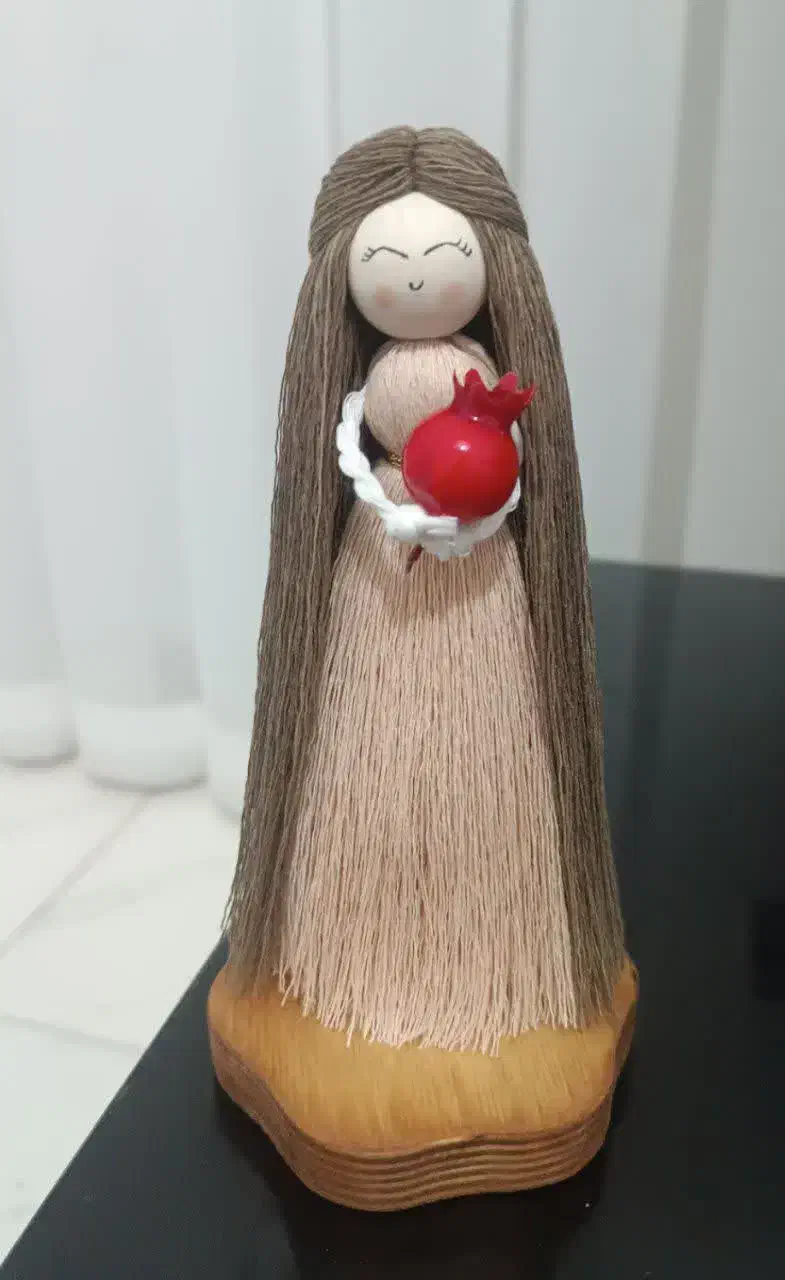 عروسک اناری یلدایی|صنایع دستی و سایر لوازم تزئینی|یزد, |دیوار