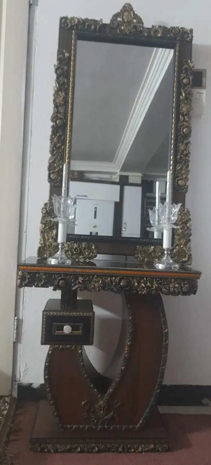 آیینه و کنسول|بوفه، ویترین، کنسول|گرگان, |دیوار