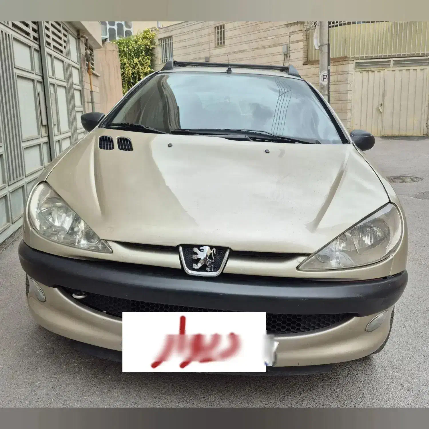 ۲۰۶ تیپ ۵ مدل ۸۴|خودرو سواری و وانت|اصفهان, باغ زرشک|دیوار