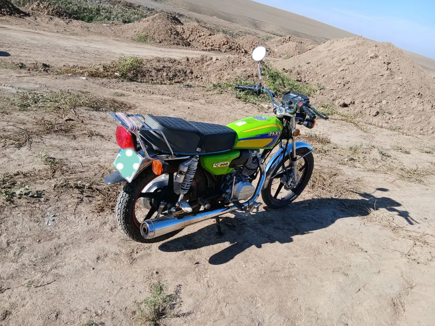 موتورسیکلت 200|موتورسیکلت|قشلاق دشت, |دیوار