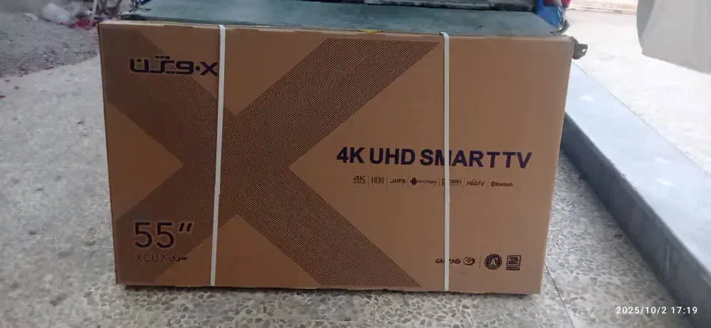 تلوزیون 4k ایکسویژن|تلویزیون و پروژکتور|شیراز, شهرک مطهری|دیوار
