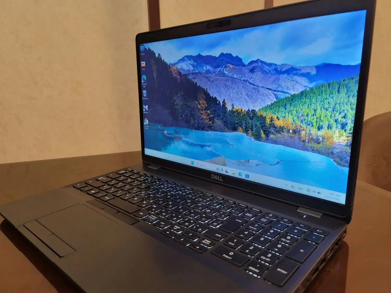 لب تاپ پردازشی رم 16 مهندسی لمسی  dell 5500 cpu i7|رایانه همراه|تهران, پاسداران|دیوار