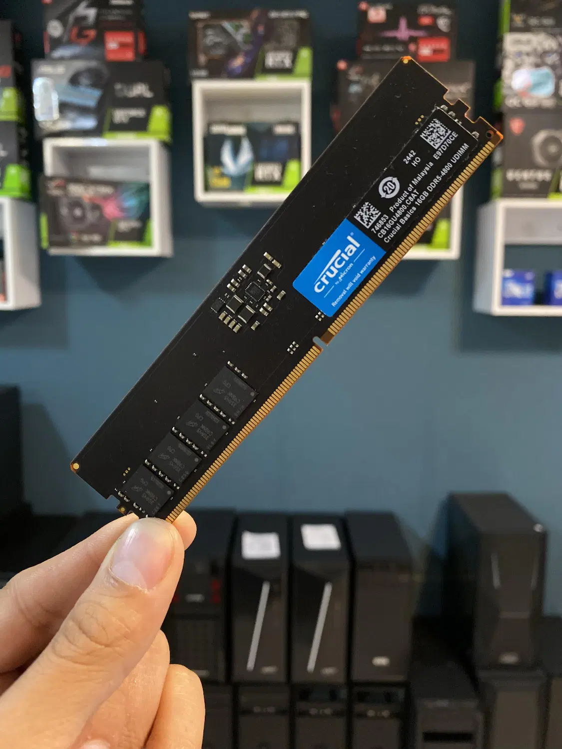 رم کروشیال 16 گیگ DDR5 4800 گارانتی آواژنگ|قطعات و لوازم جانبی رایانه|مشهد, راهنمایی|دیوار