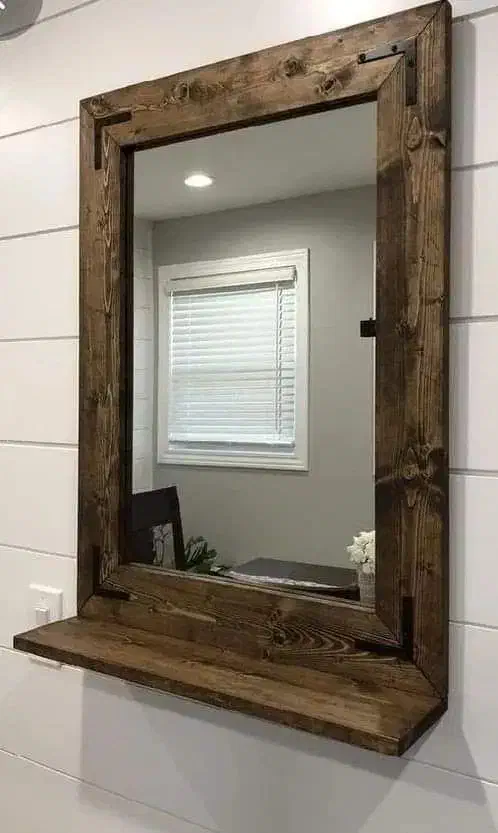 تولید آینه چوبی|آینه|رشت, سیا اسطلخ|دیوار