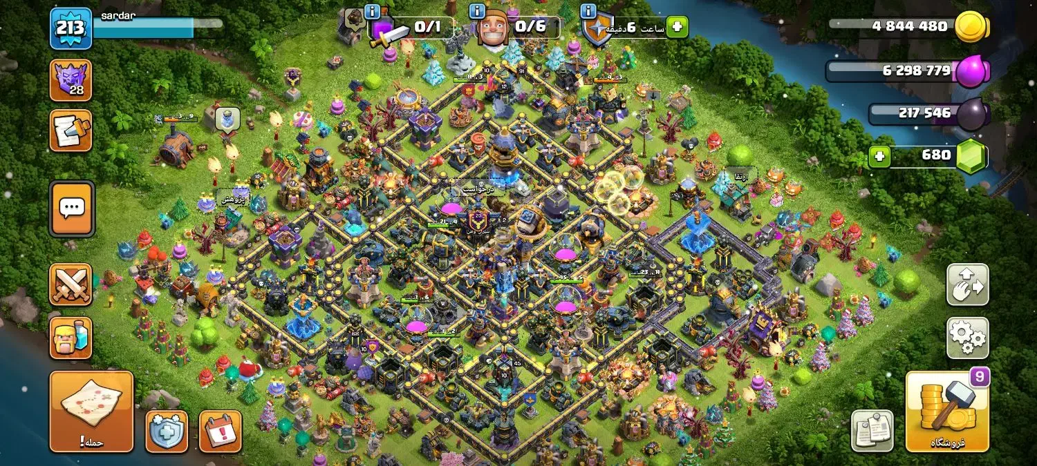 اکانت تاون ۱۸ کلش آف کلنز|کنسول، بازی ویدئویی و آنلاین|خوی, |دیوار