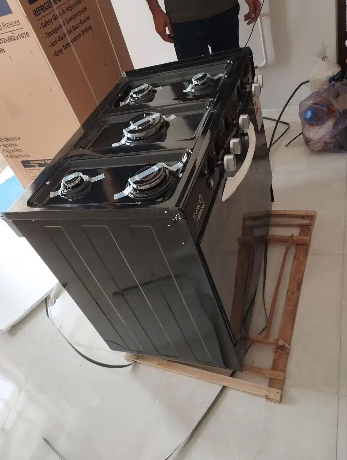 اجاق گاز پنج شعله بزرگ|اجاق گاز و لوازم برقی پختوپز|نورآباد, |دیوار