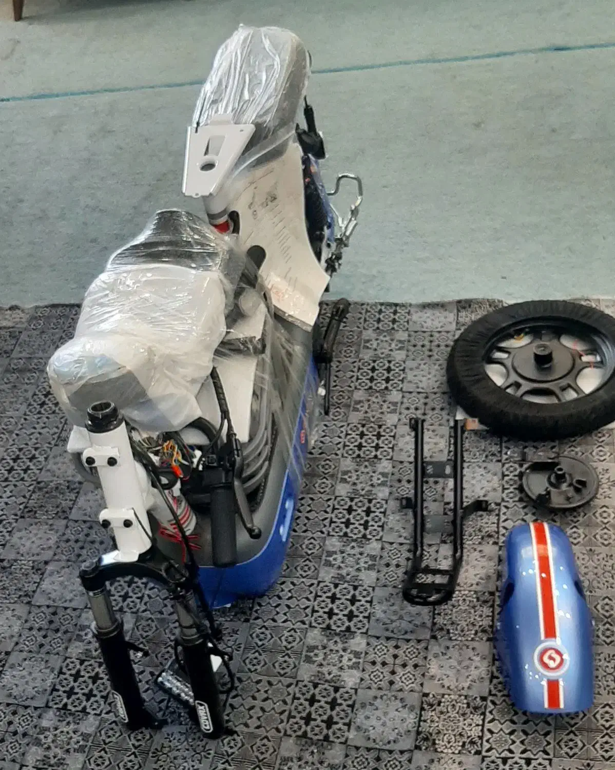 موتور برقی مدل کاواکس P9 آکبند|موتورسیکلت|بندر ماهشهر, |دیوار