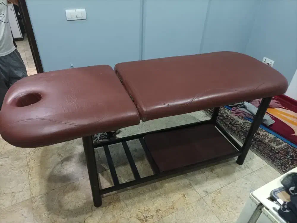 تخت ماساژ چند حالته چرم|آرایشی، بهداشتی، درمانی|مشهد, سرافرازان|دیوار