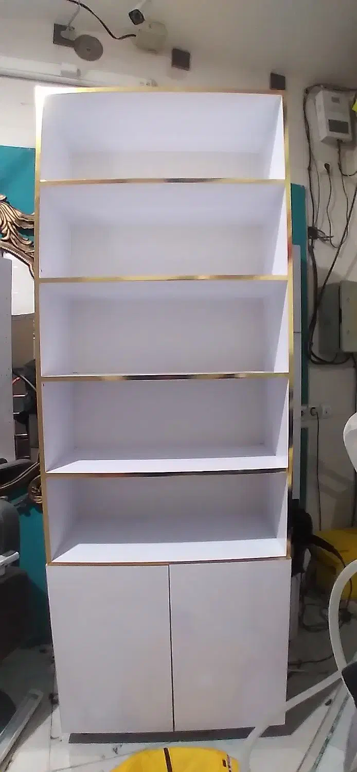 ۳ عدد قفسه سالم ۵ طبقه|کتابخانه، شلف، قفسه‌های دیواری|خمینی‌شهر, |دیوار