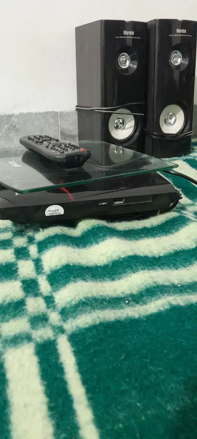 سلام و احترام دستگاه مارشال سی دی و فلاش و رادیو|سیستم صوتی خانگی|نجف‌آباد, کهریزسنگ|دیوار