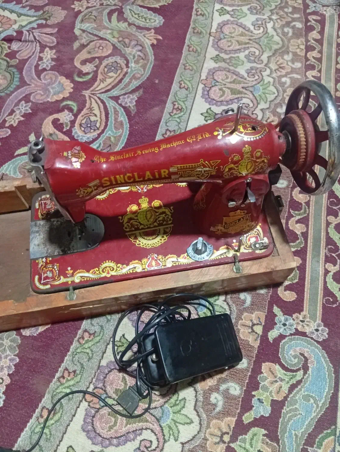 چرخ خیاطی|چرخ خیاطی و ریسندگی|سراوان, |دیوار