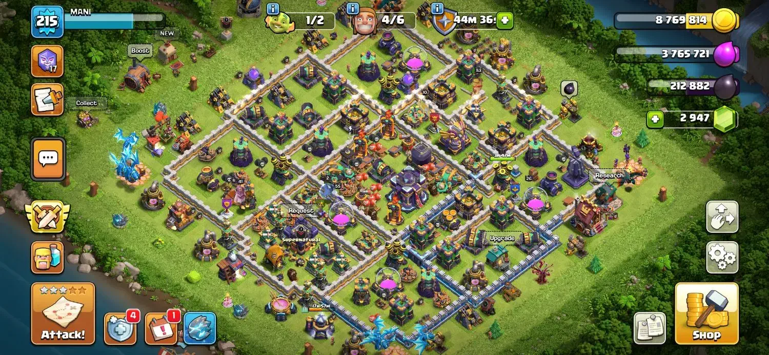 اکانت کلش اف کلنز|کنسول، بازی ویدئویی و آنلاین|سنندج, |دیوار