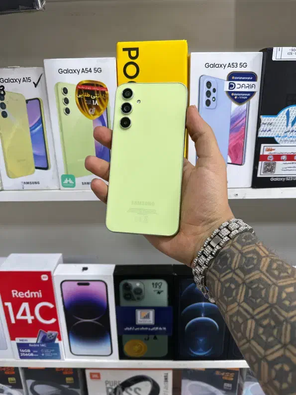 سامسونگ Galaxy A54 حافظه ۲۵۶ با یک سال گارانتی|موبایل|قم, نیروگاه|دیوار