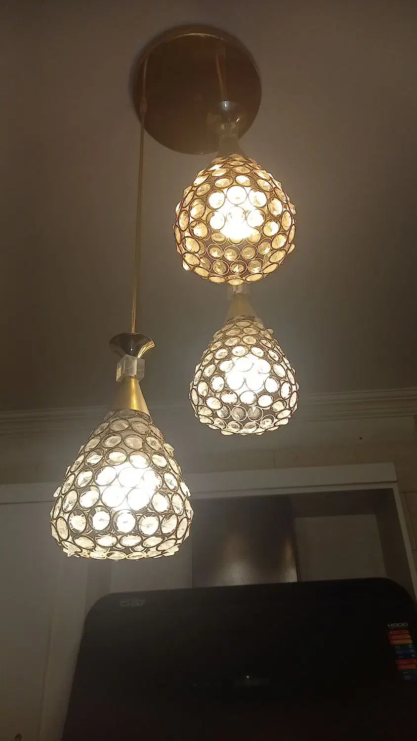 لوستر اشپزخانه و اتاق|لوستر و چراغ آویز|تبریز, |دیوار