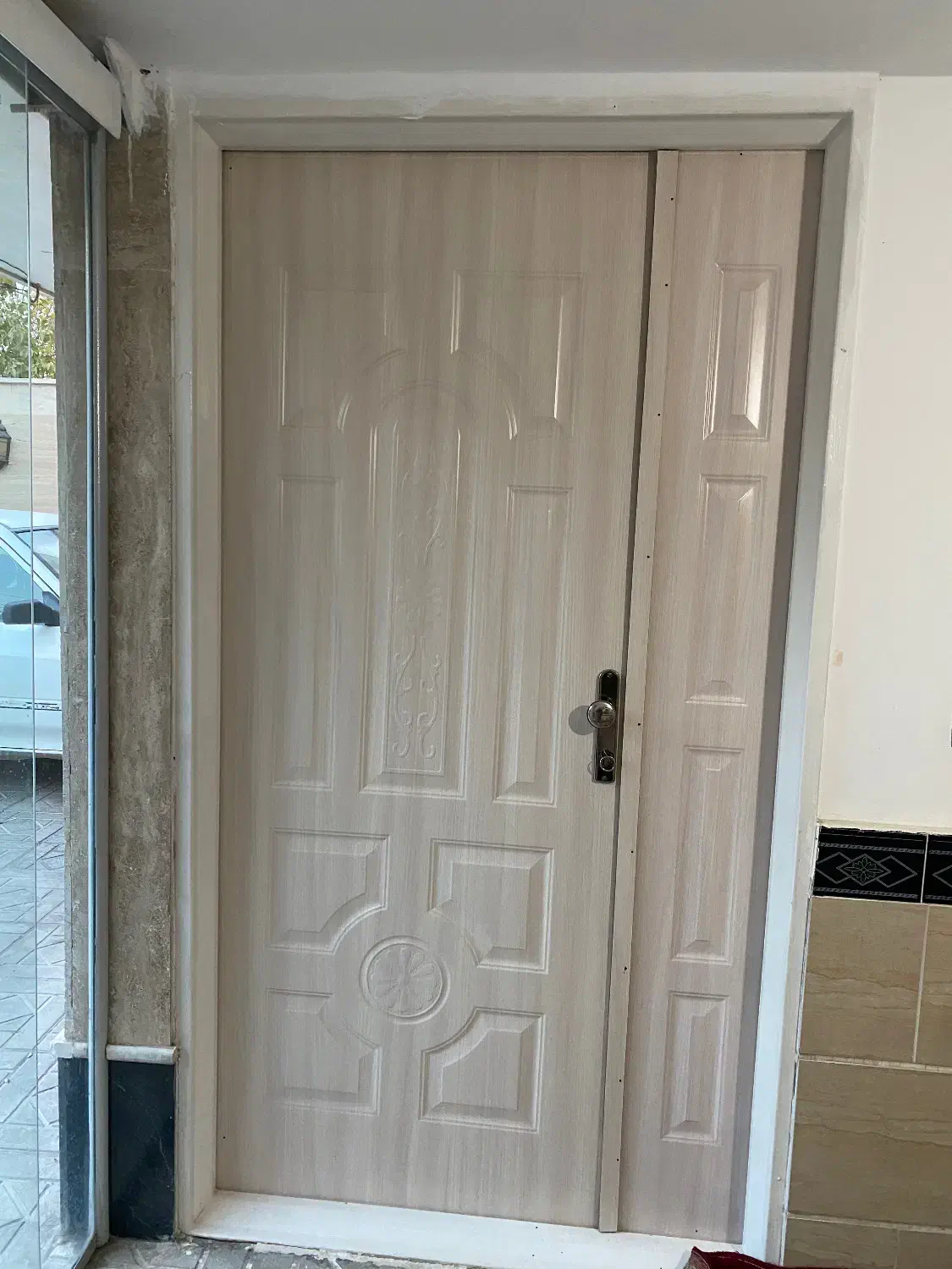 درب چوبی|مصالح و تجهیزات ساختمان|اقبالیه, |دیوار