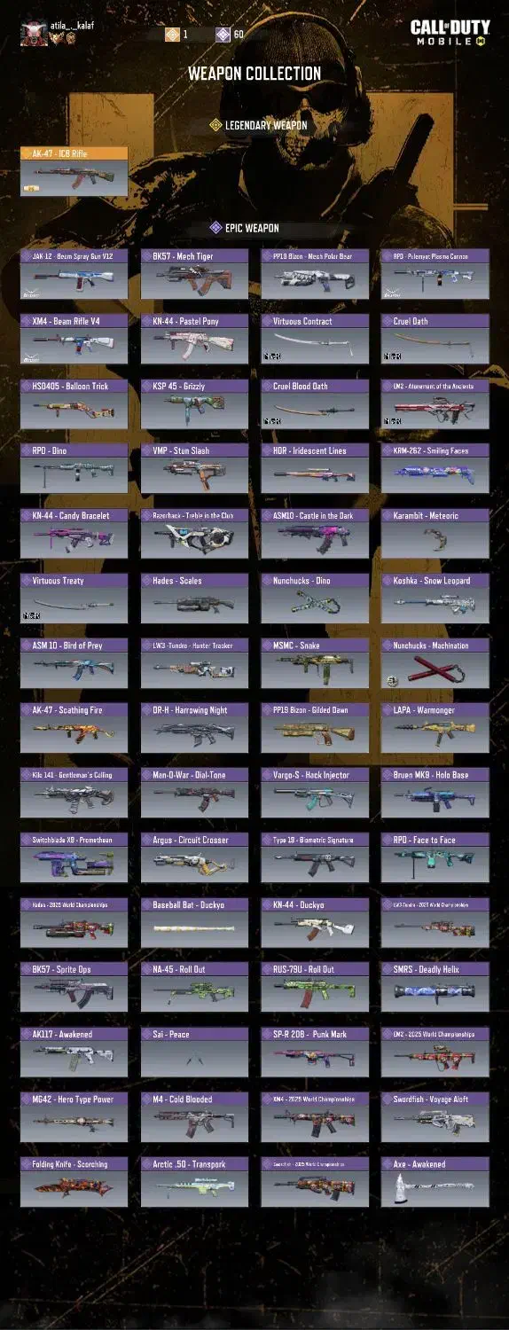 اکانت کالاف دیوتی موبایل|کنسول، بازی ویدئویی و آنلاین|علی‌آباد کتول, |دیوار