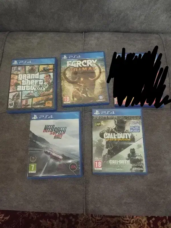 دیسک های ps4 در حد نو|کنسول، بازی ویدئویی و آنلاین|رشت, یخسازی|دیوار