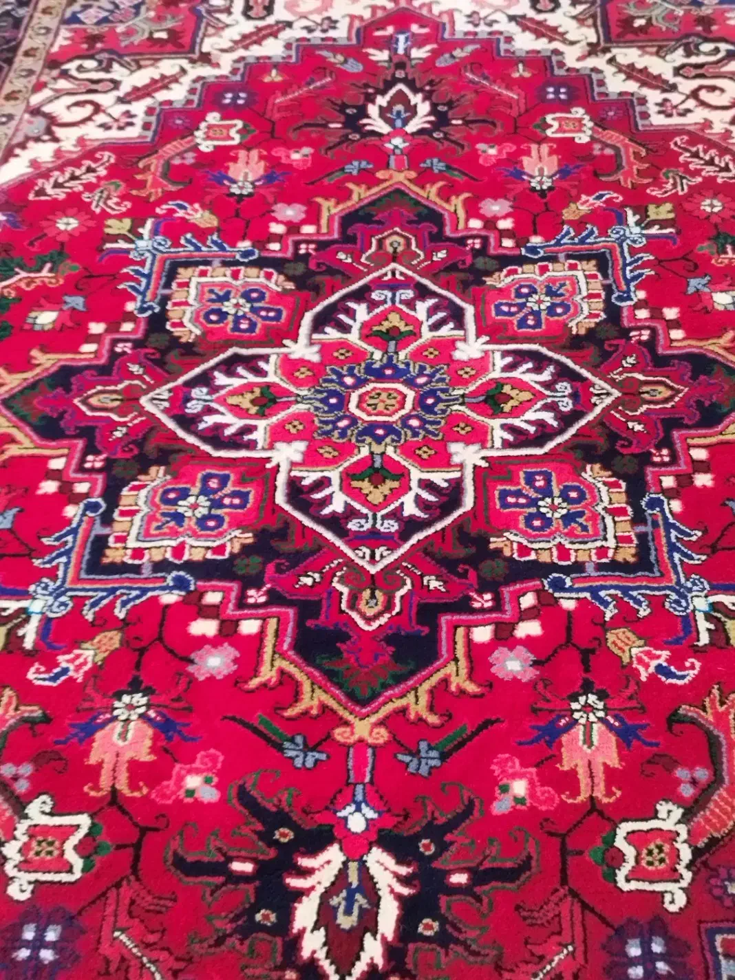 فرش هریس تاجری یک جفت  پرداخت شده|فرش|مراغه, |دیوار