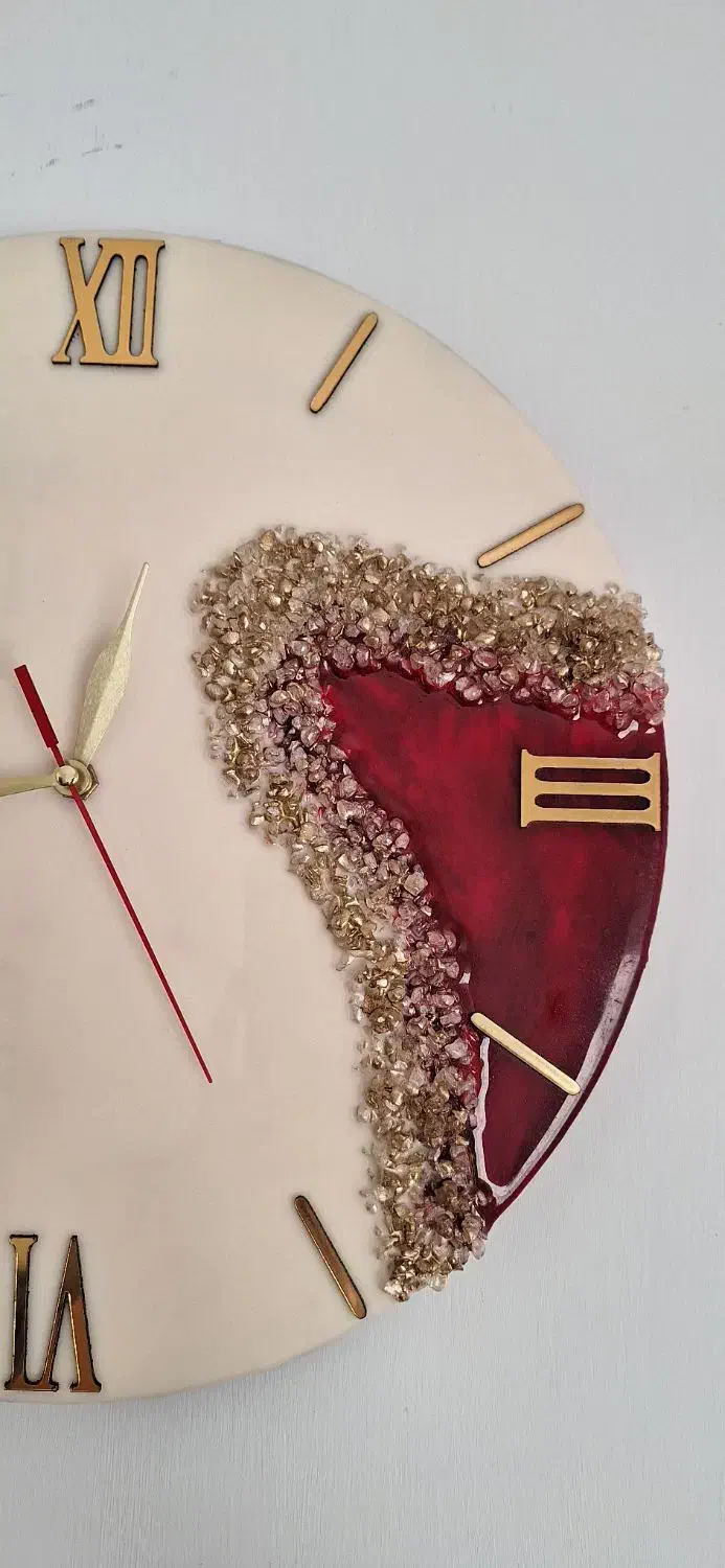 ساعت دیواری رزینی|ساعت دیواری و تزئینی|چالوس, |دیوار