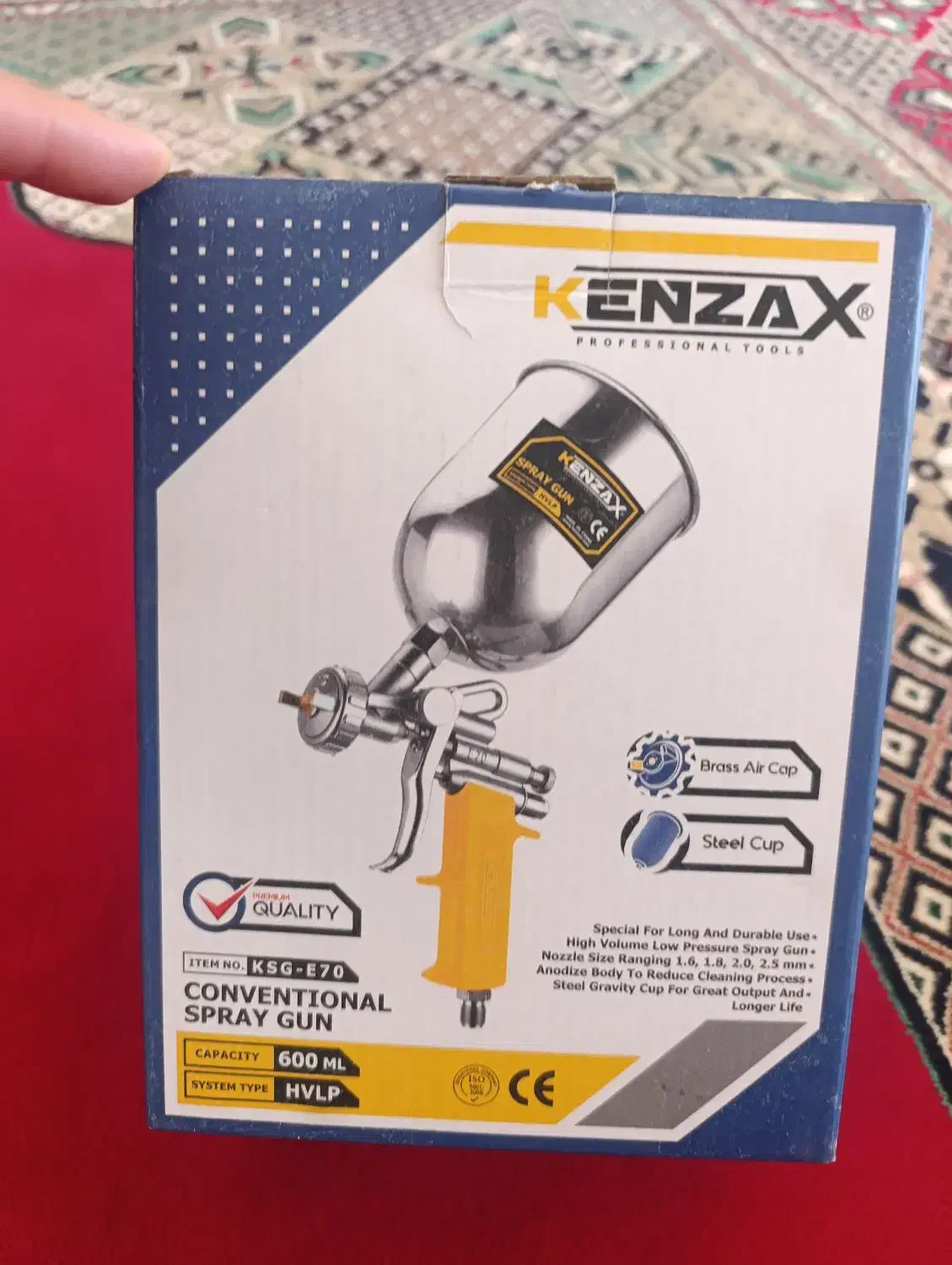 پیستوله رنگ کنزاکس|ابزارآلات|مرودشت, بیست متری بیمارستان|دیوار