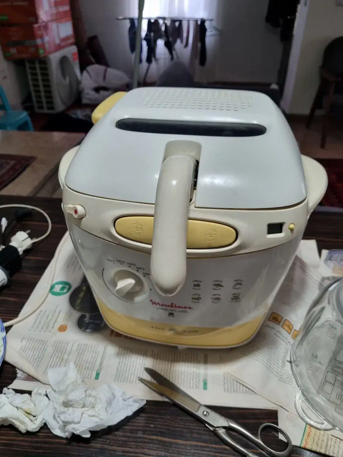 سرخکن مولینکس روغنی|اجاق گاز و لوازم برقی پخت‌وپز|نوشهر, |دیوار