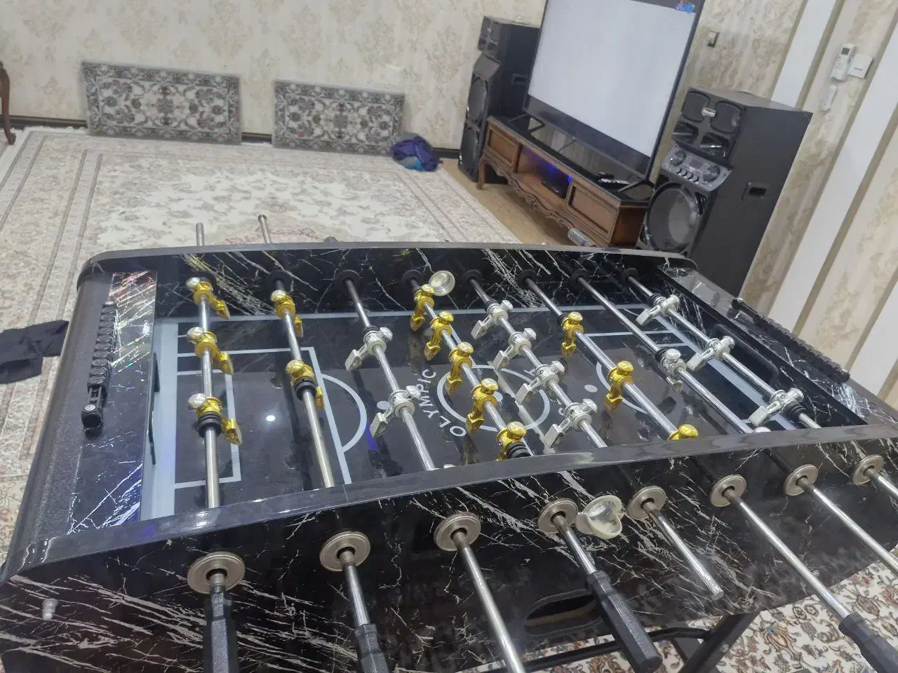 فوتبال دستی کف شیشه ای تا شو  تمیز نو|تجهیزات ورزشی|تهران, فلاح|دیوار