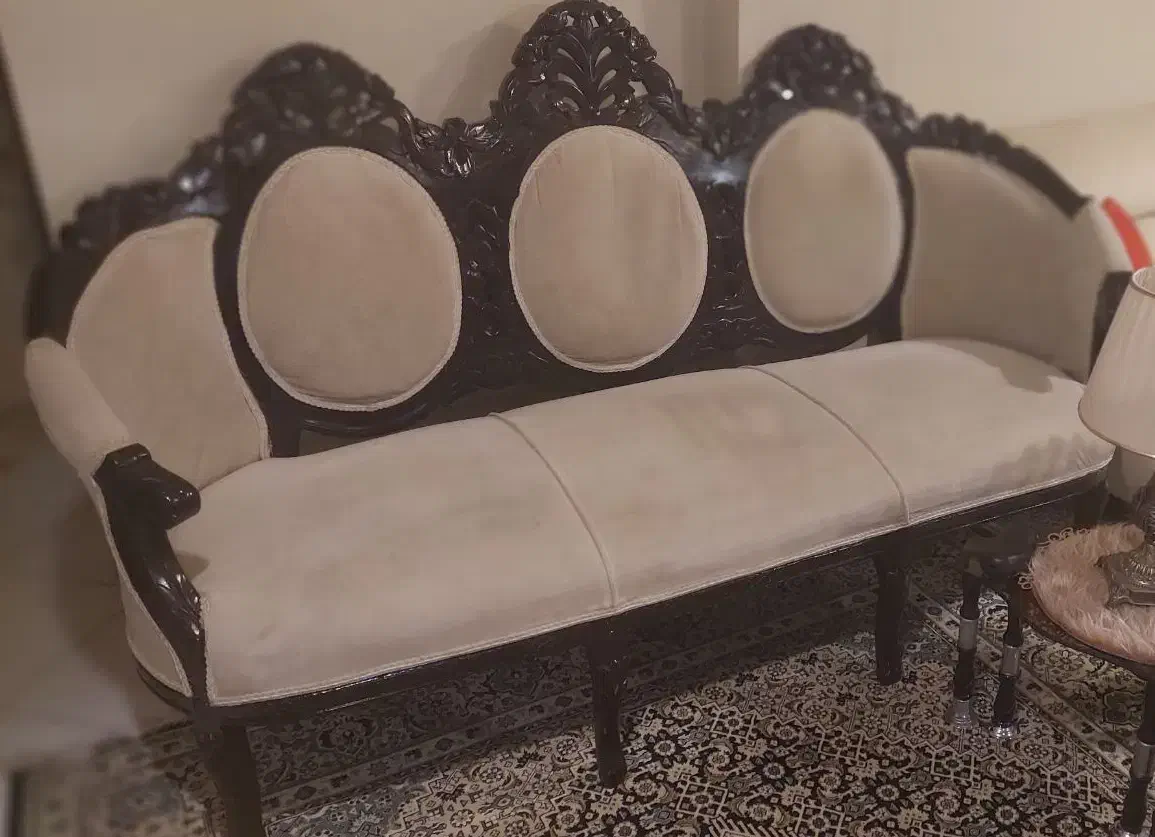 مبلمان 5 نفره درحد نو و 3 نفره|مبلمان خانگی و میز عسلی|ساری, |دیوار