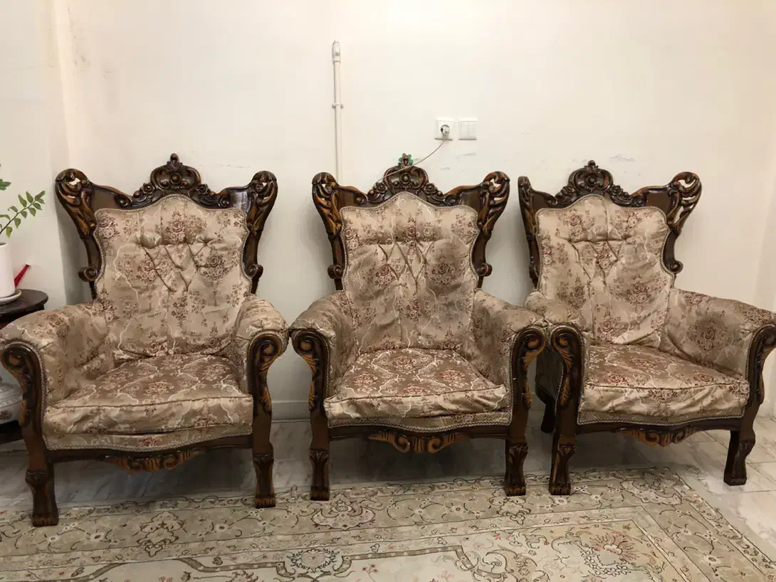 مبل سلطنتی|مبلمان خانگی و میز عسلی|تهران, هفت حوض|دیوار