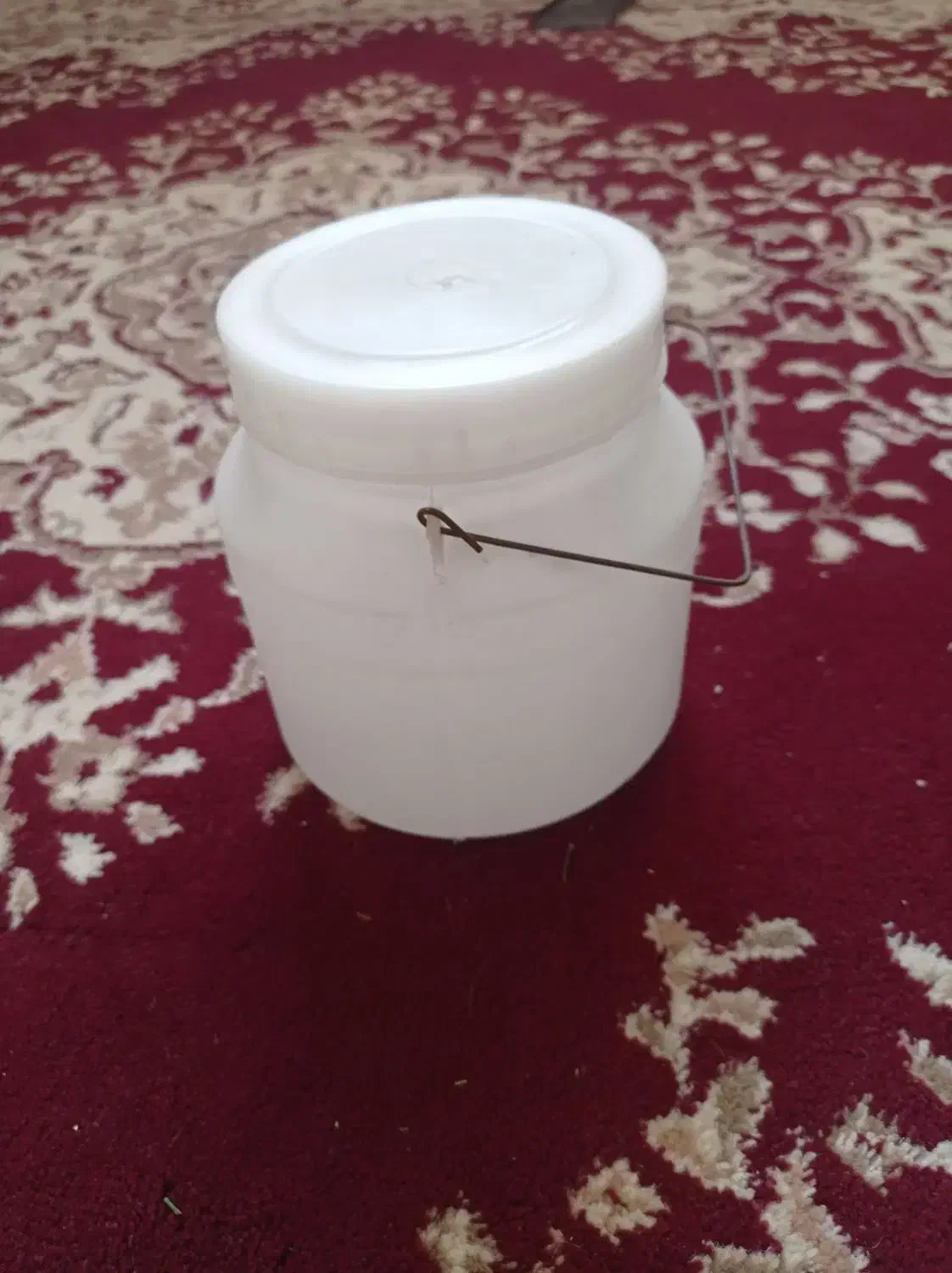 دبه ماست و رب ترشی|ظروف نگهدارنده، پلاستیکی، یکبارمصرف|پیر بکران, |دیوار