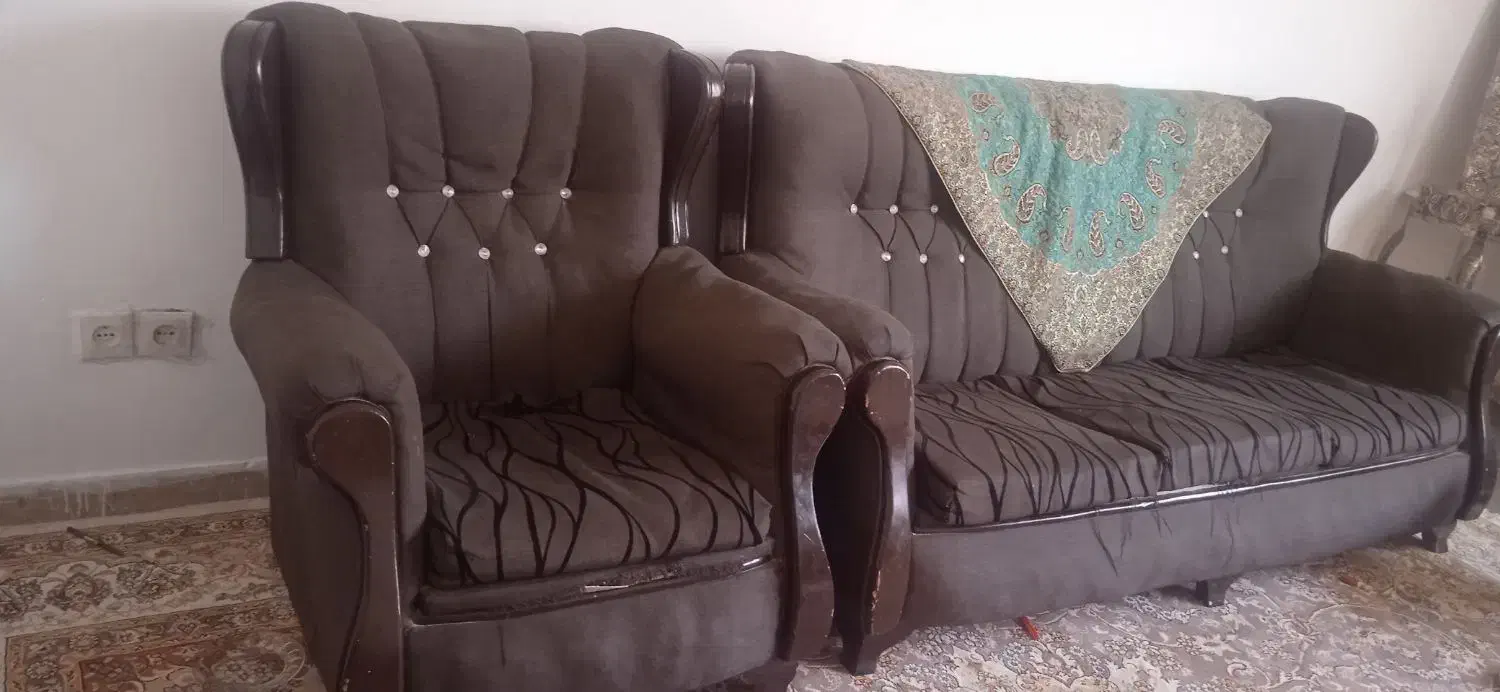 مبل راحتی|مبلمان خانگی و میز عسلی|زرندیه, |دیوار