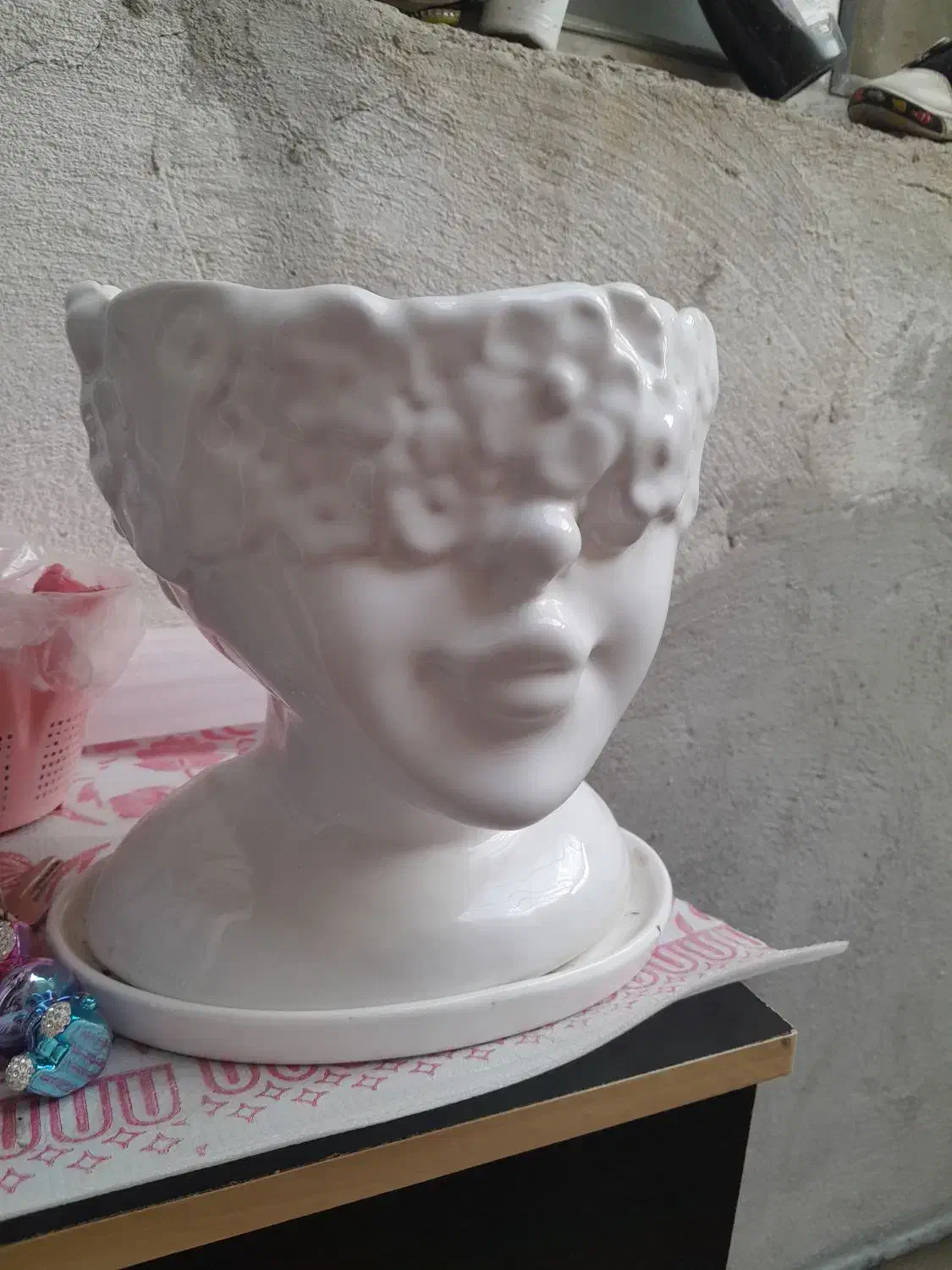 گلدان شیک|گل مصنوعی|کرمانشاه, |دیوار