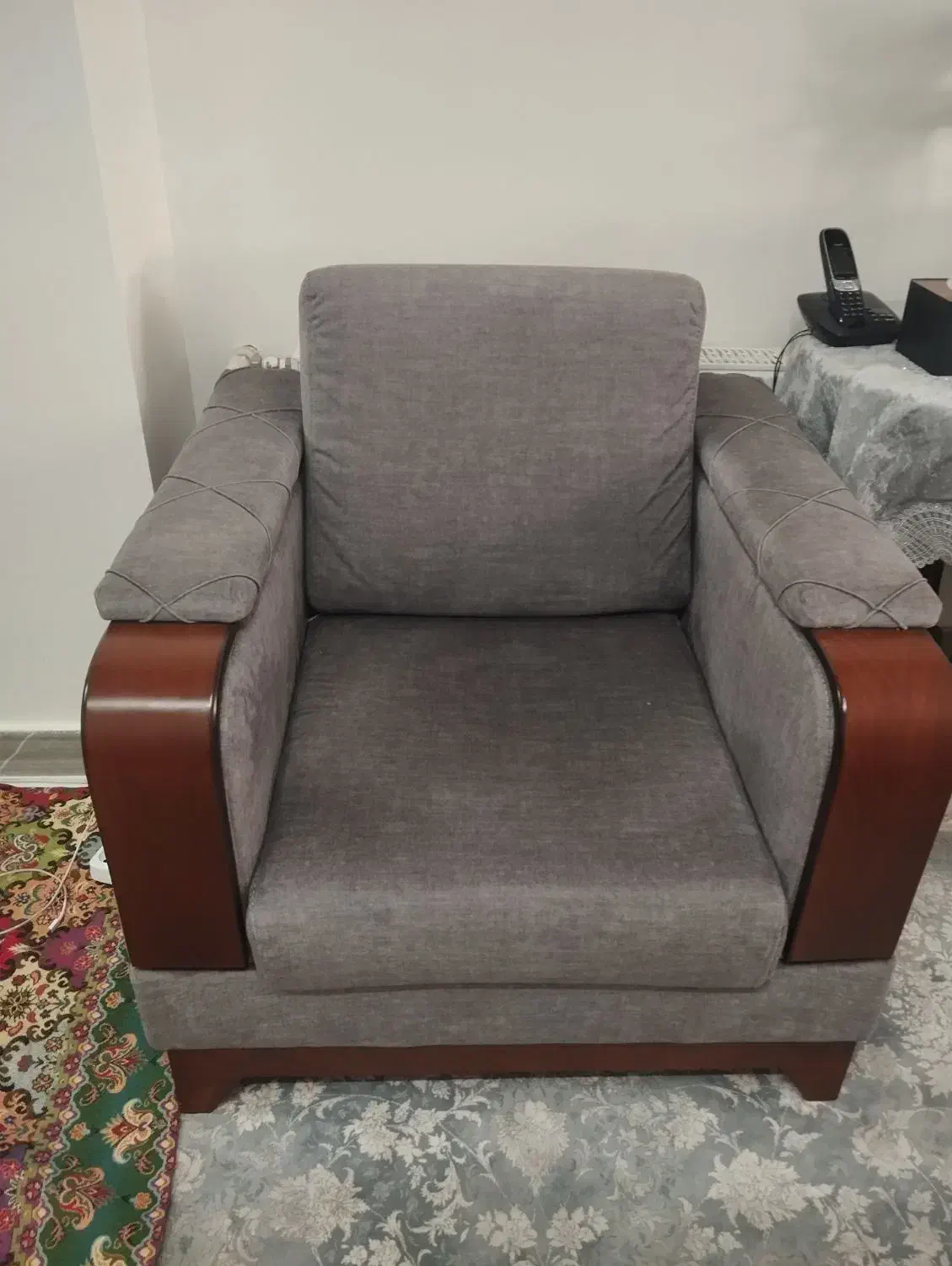 مبل راحتی 7نفره|مبلمان خانگی و میز عسلی|تهران, شهرک فرهنگیان|دیوار