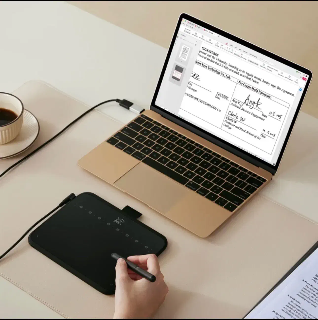 قلم نوری xp pen Deco 640|قطعات و لوازم جانبی رایانه|تهران, کامرانیه|دیوار