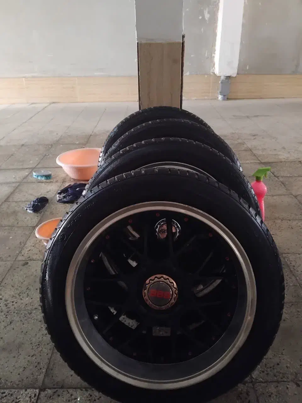 ۴ حلقه لاستیک با رینگ اسپرت سایز ۱۶|قطعات یدکی و لوازم جانبی|پاکدشت, پاکدشت (مامازند)|دیوار