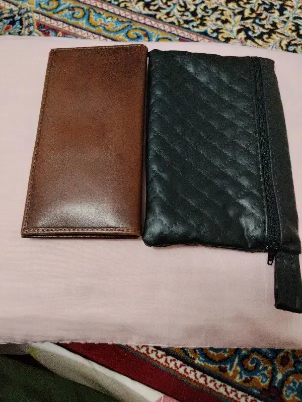 دو عدد کیف پول و جای کارت|کیف، کفش، کمربند|لار, |دیوار