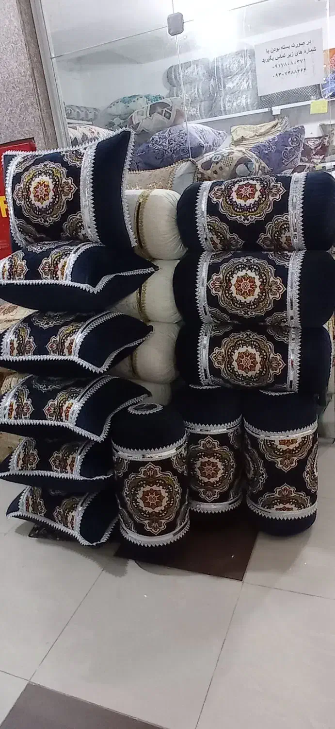 بالش و پشتی سنتی سپیدان|صنایع دستی و سایر لوازم تزئینی|شیراز, گویم|دیوار