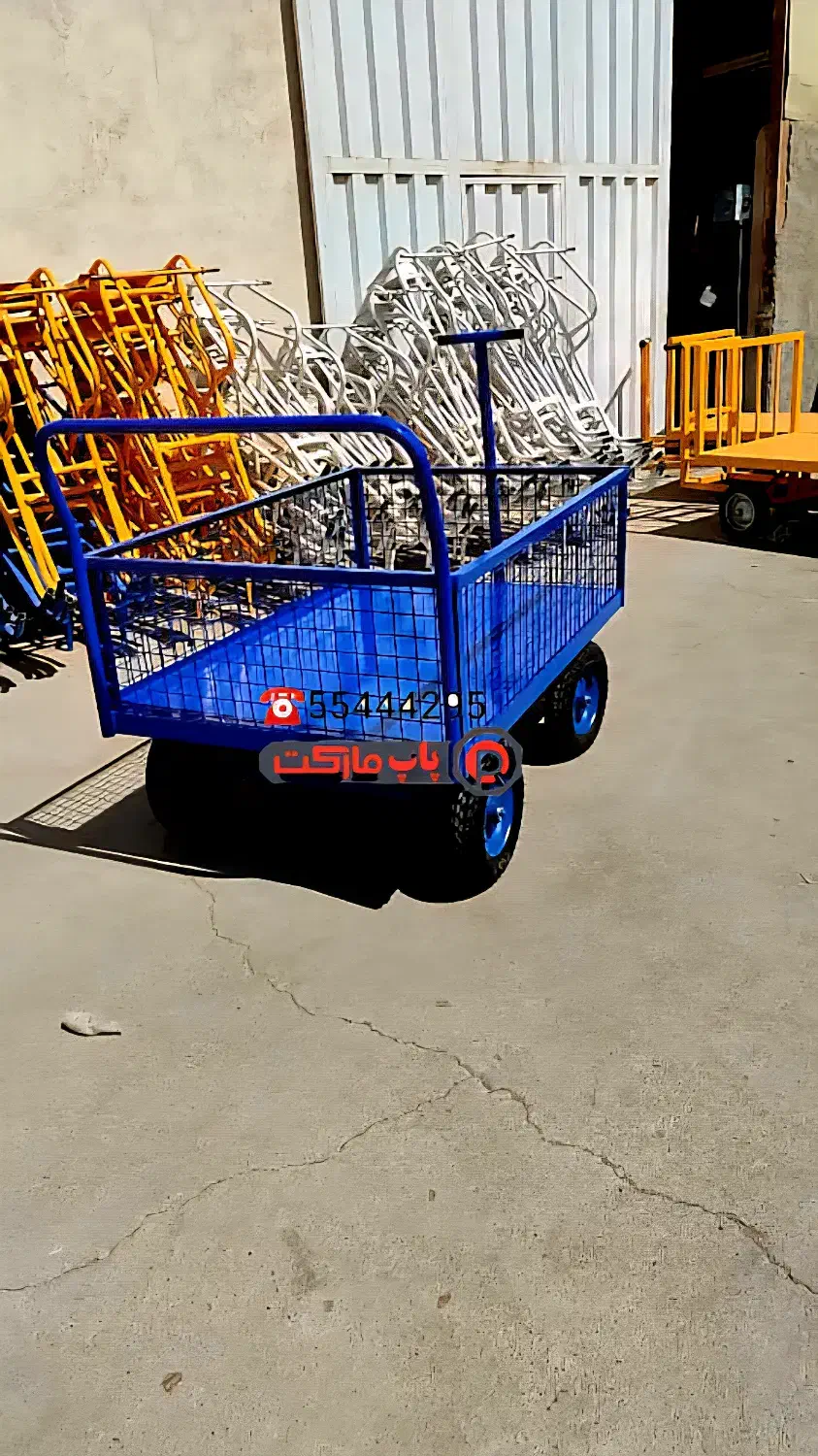 گاری ارابه چهار چرخ دستی حمل بار (مدل ارابه)تولیدی|ابزارآلات|تهران, خانی آباد نو جنوبی|دیوار