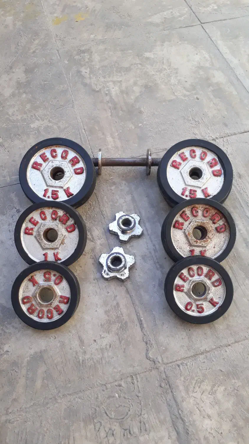 دمبل ورزشی|تجهیزات ورزشی|شیراز, کوشک میدان|دیوار