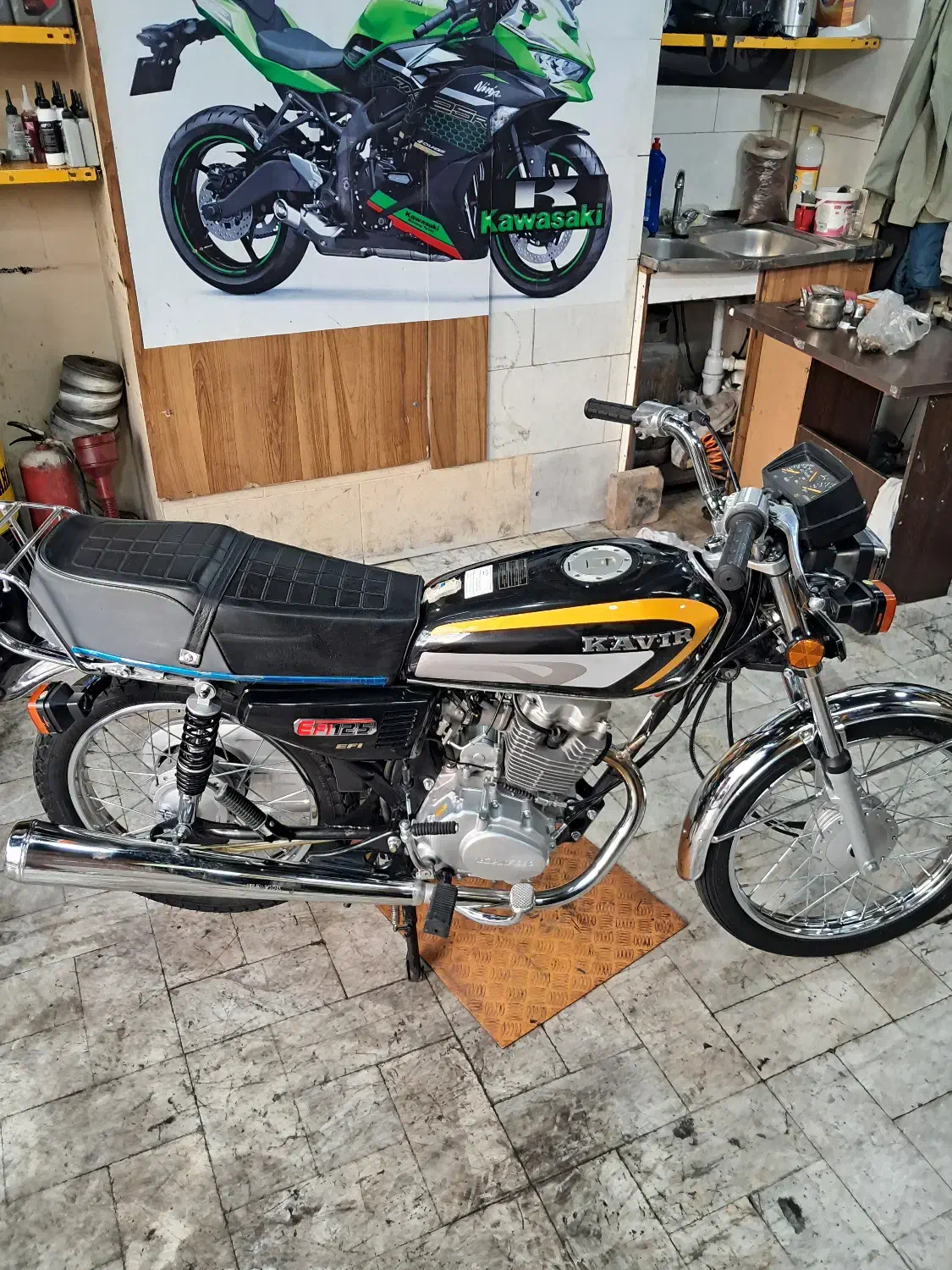 هندا ۱۲۵|موتورسیکلت|تهران, فلسطین (میدان انقلاب)|دیوار