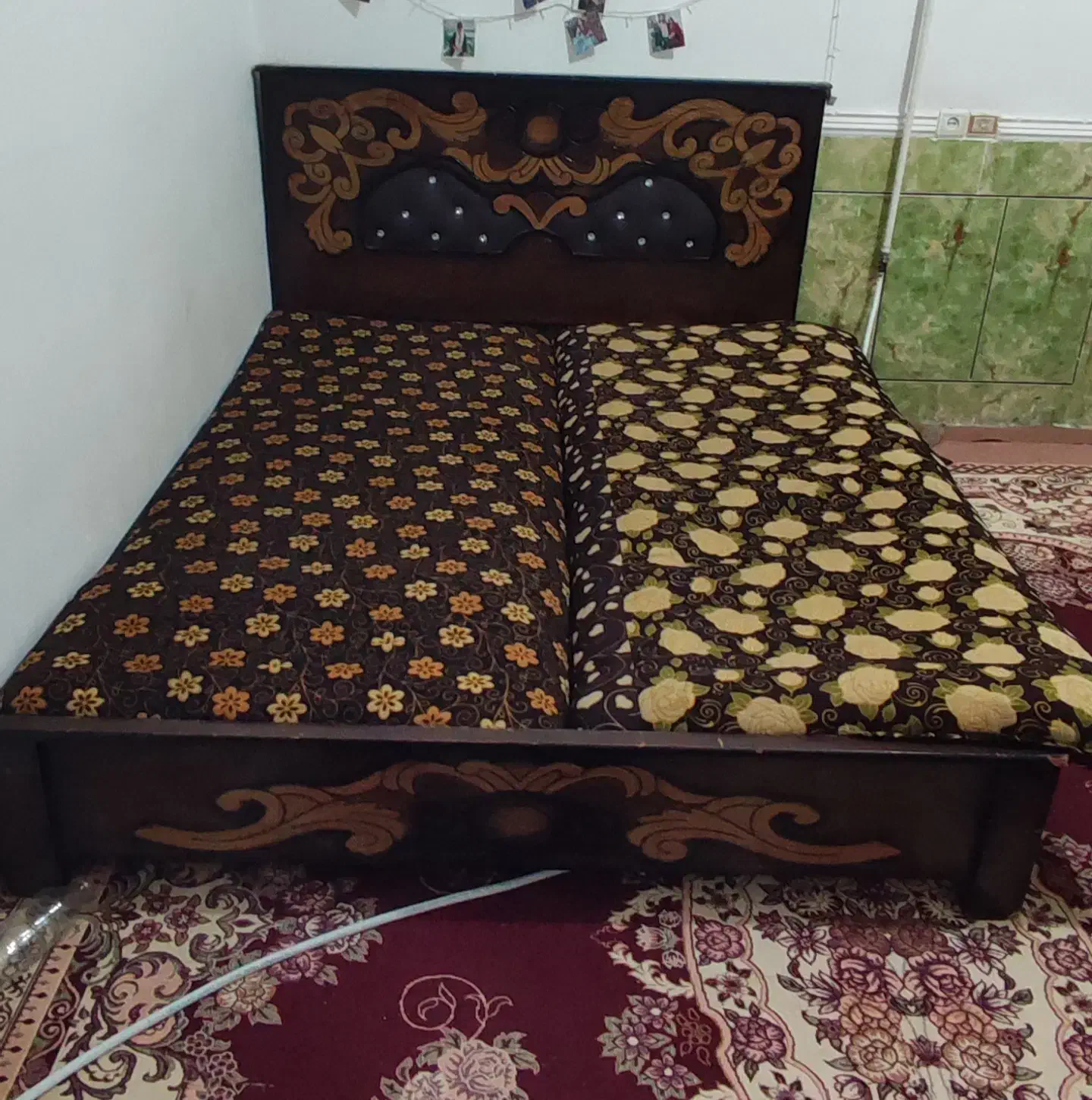 دو نفره تخت|تخت و سرویس خواب|لردگان, |دیوار