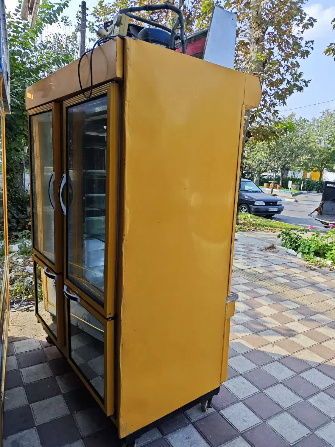 یخچال ایستاده ویترینی مغازه فروشگاه کبابی قصابی|فروشگاه و مغازه|رشت, یخسازی|دیوار