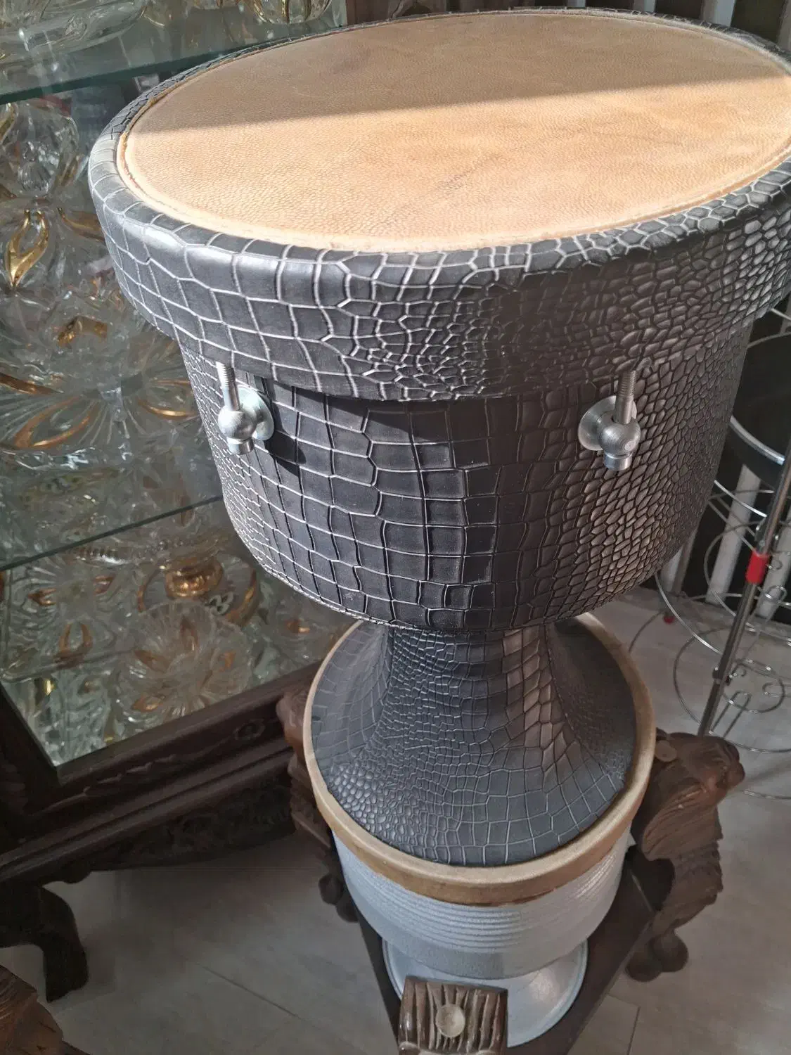 فروش دو عدد تمبک|درام و پرکاشن|اصفهان, رحیمآباد|دیوار