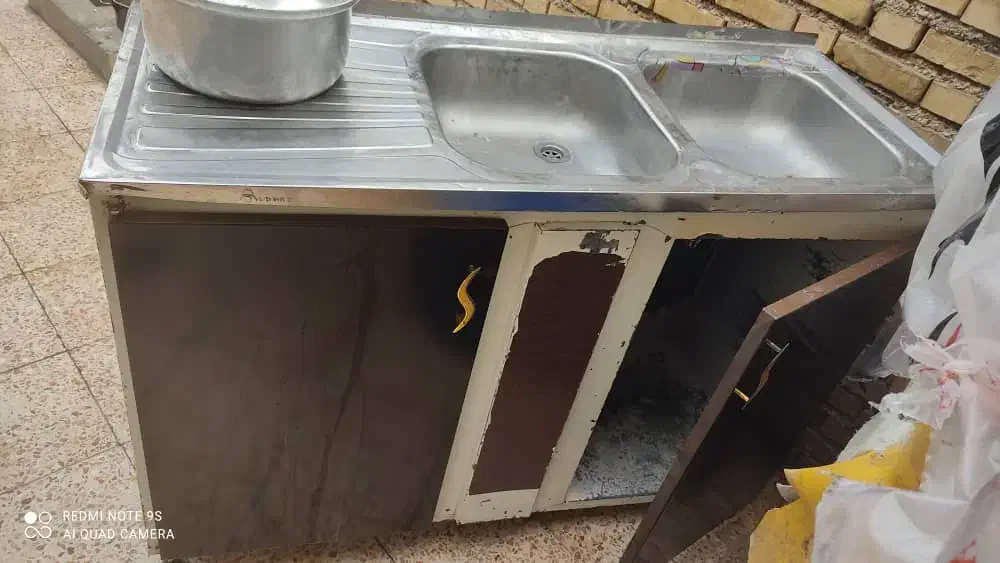 کابینت آشپزخانه|آب‌چکان و نظم‌دهنده ظروف|ایذه, |دیوار