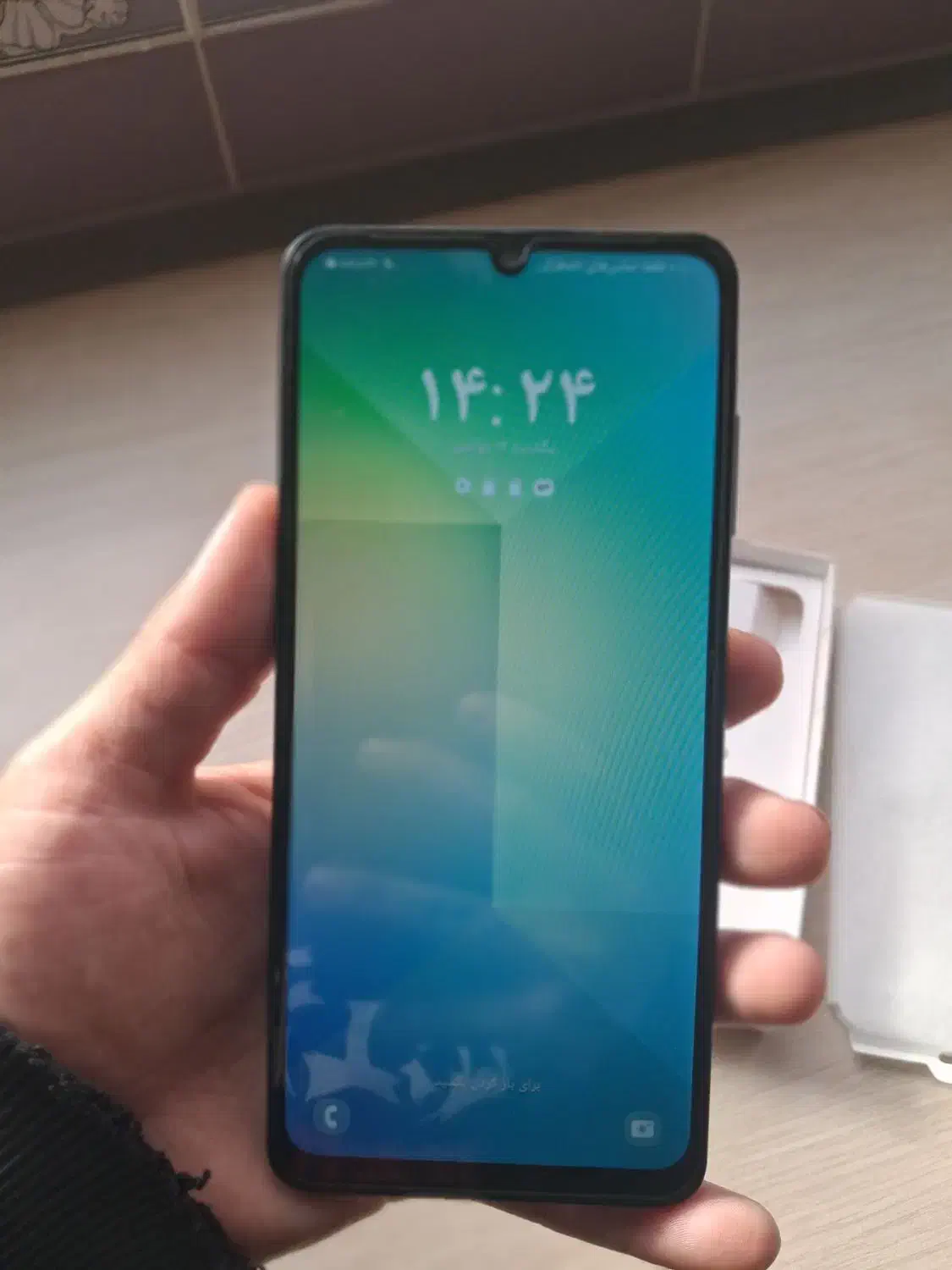 سامسونگ A06 گیگ۱۲۸رام۴ درحد آکبند|موبایل|قم, حکمت شمالی|دیوار