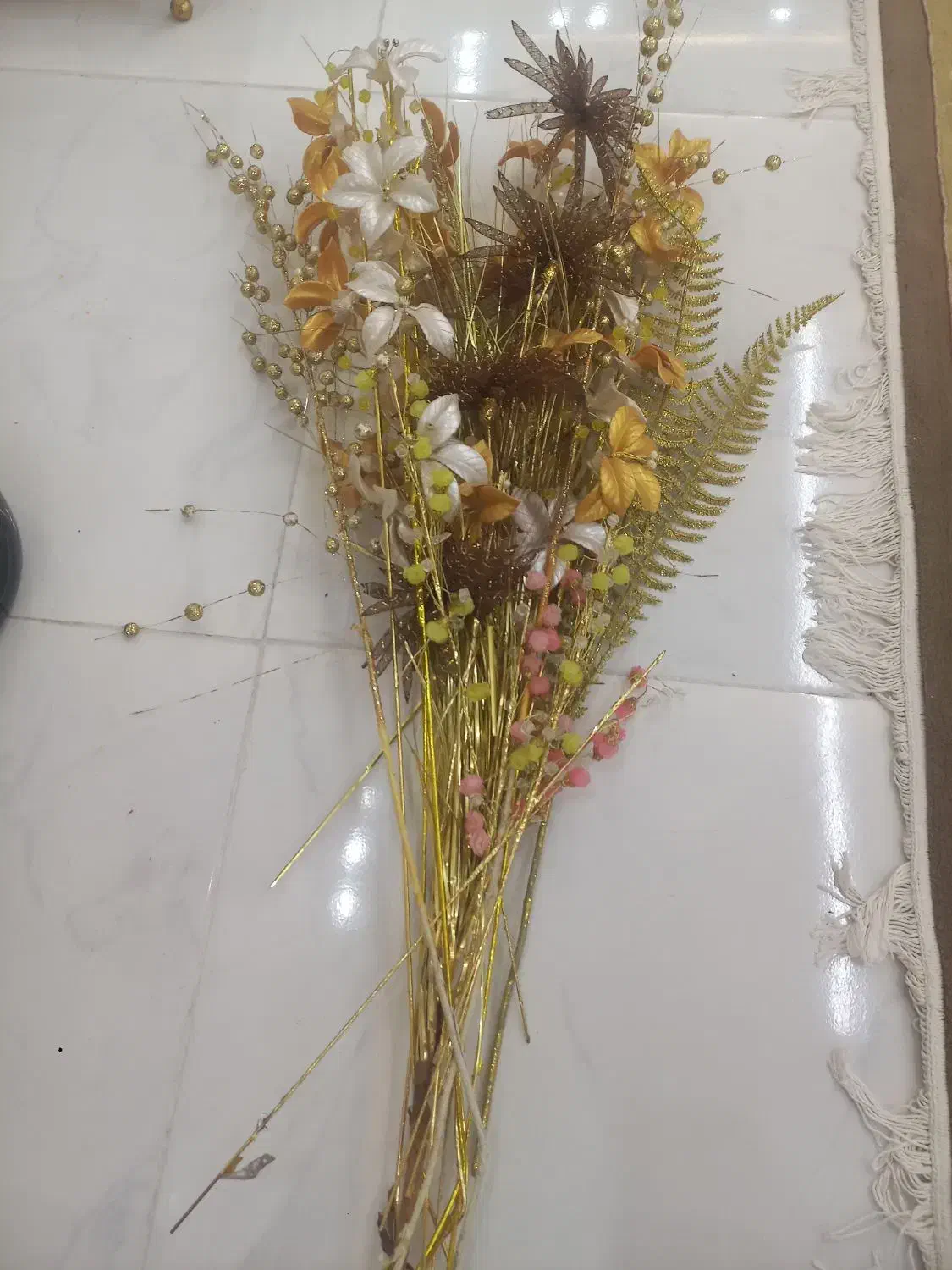 گل مصنوعی|گل مصنوعی|ایوان, |دیوار