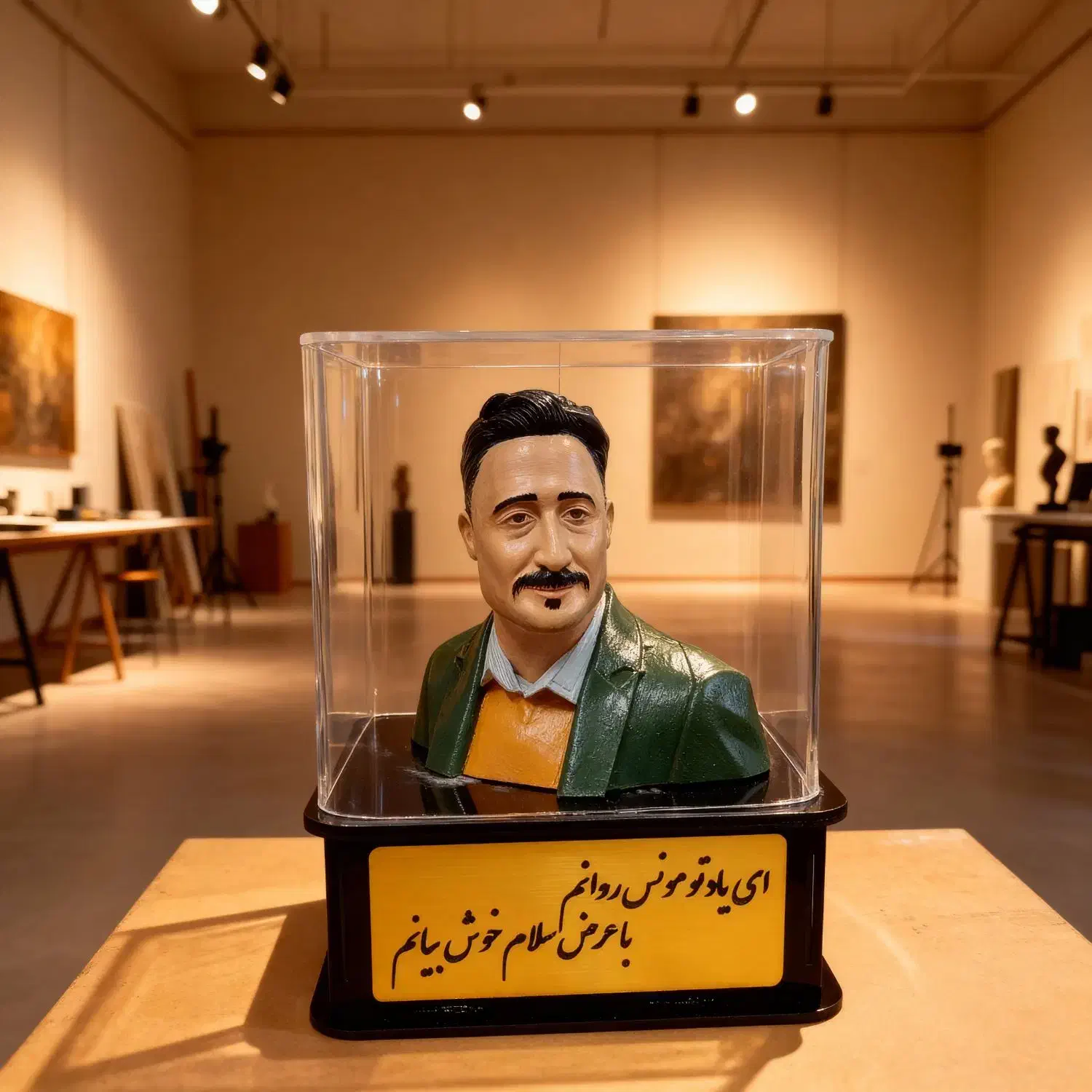 عکستو بده مجسمه سه بعدی تحویل بگیر|مجسمه، تندیس، ماکت|نیشابور, امین اسلامی|دیوار